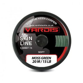 Vardis Skin Line Soft miękka plecionka w otulinie Moss Green