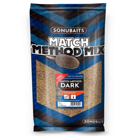 Sonubaits 2kg Match Method Mix Dark  +podajnik gratis (1)